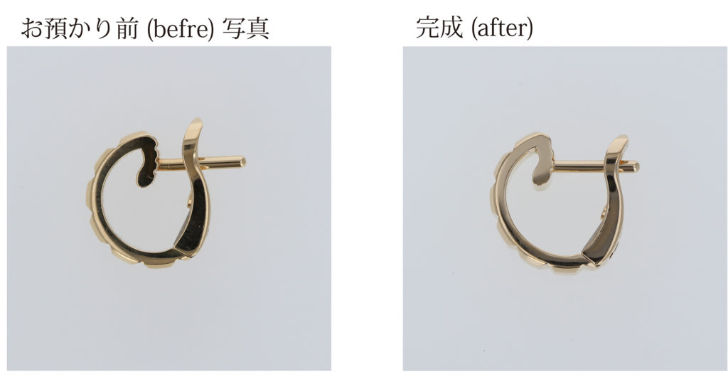 BOUCHERON キャトル クルドパリ シングル イヤリング